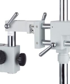 Alternative view of Microscope on Dual Arm Stereo Boom Stand