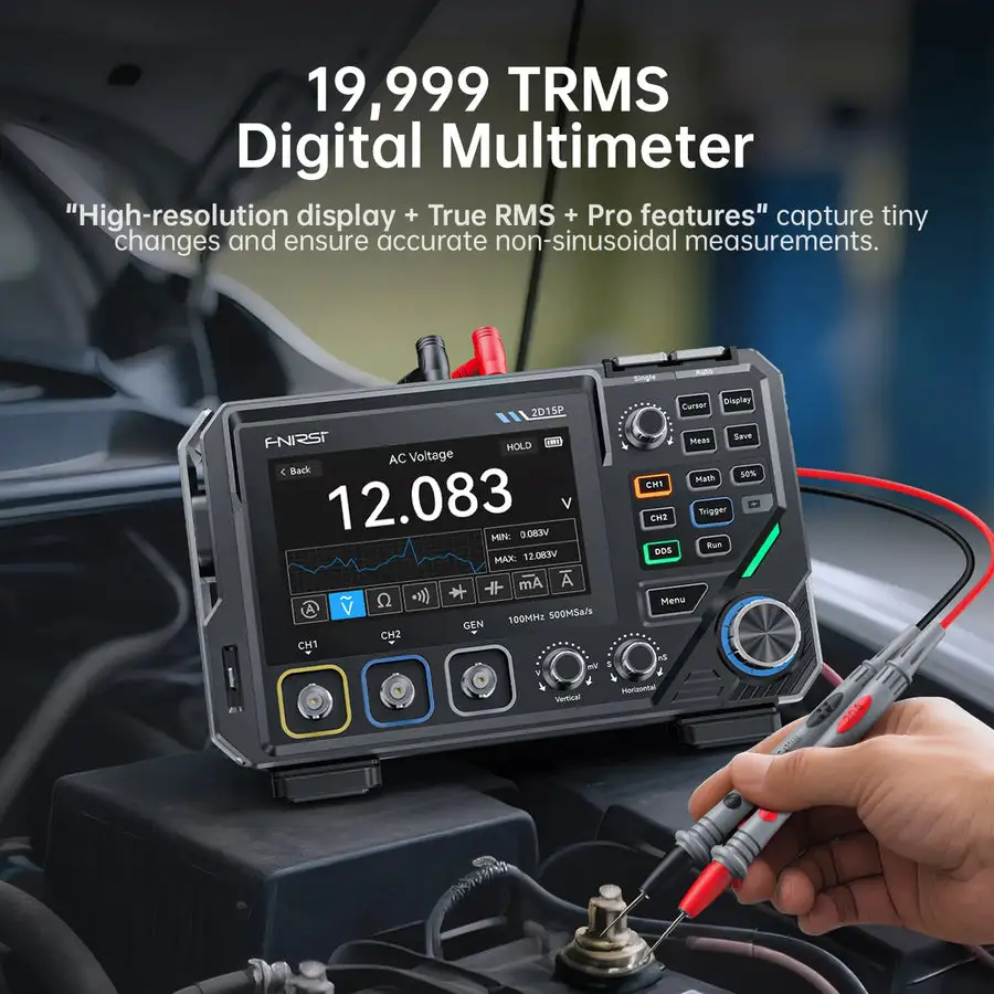 FNIRSI 2D15P 3-in-1 Digital Multimeter